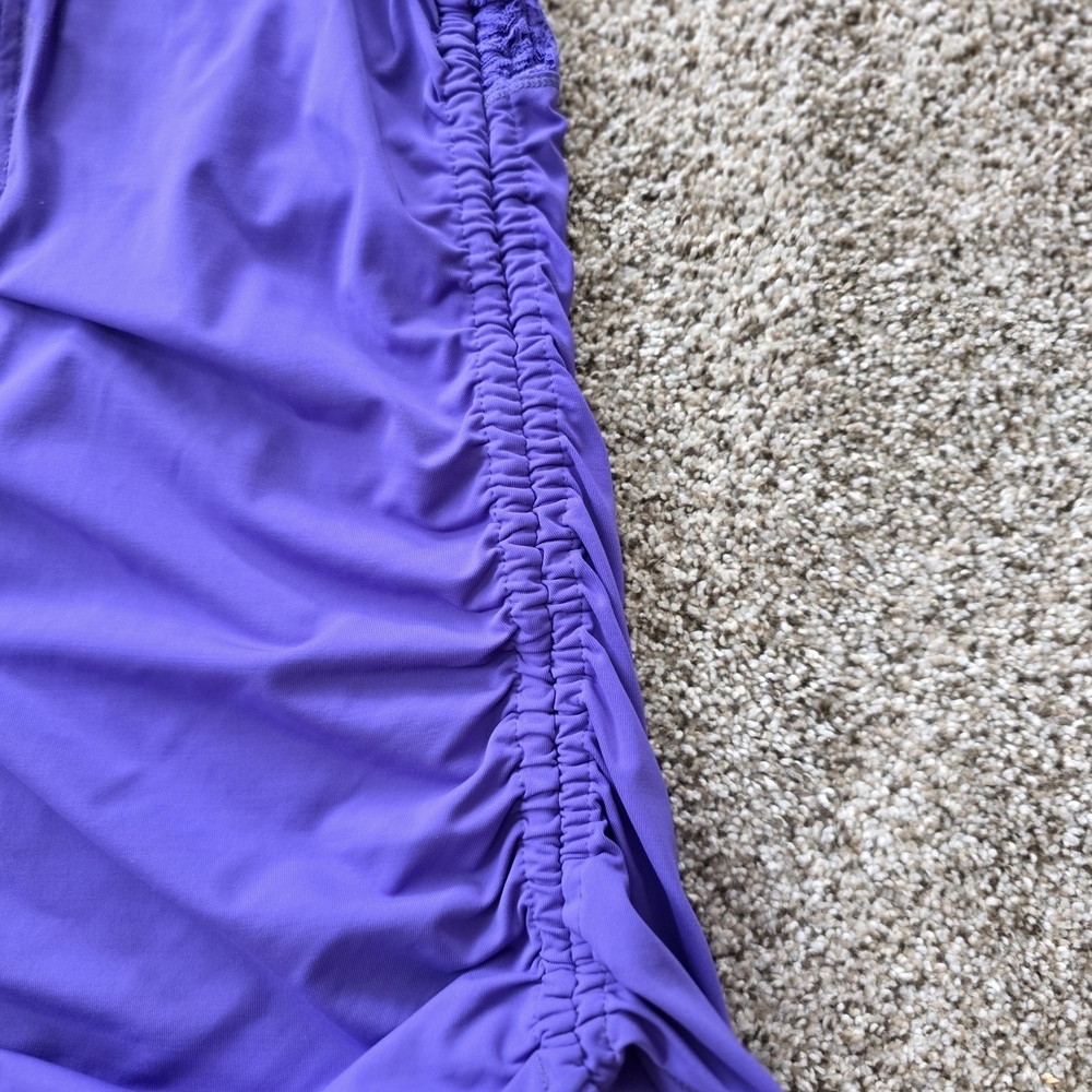 CALIA by Carrie Underwood Lavender Zip-Front Top - Picture 4 of 6